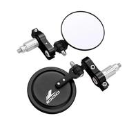 MIAOLISI pour Kawasaki Z1000 Z 1000 Z1000SX Rétroviseur Latéral De Moto Extrémité De Barre Ronde Convexe Miroir Oeil De Faucon Barres De Poignée Accessoires Rétroviseur Latéral(2)