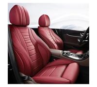 MIAOLISI pour M&ercedes pour Benz pour E200 E260 pour E300 E320 E350 E400 E500 Housse Siège Auto Protection Housses Siège Avant(Rafi Red)