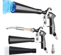 MIAOLLUN Pistolet De Nettoyage À Sec, Soufflette À Air De Voiture Haute Pression, Pistolet De Nettoyage De Voiture pour Compresseur Outil Pneumatique pour Le Nettoyage De La Poussière Automobile