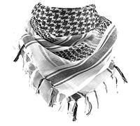 MiaoMa Shemagh Écharpe pour Homme Militaire Tactique Désert Keffiyeh Foulard tête Arabe, Élégant et Polyvalent pour Femme Bandana 110 x 113 cm