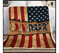 MIAOMANSENSTORE Cadeau de fête des pères pour Mon père Je t'aime Couverture personnalisée, Couverture personnalisée pour Papa Cadeau personnalisé pour Papa/Papa/Papa/Dada Couverture Polaire