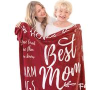 MIAOMANSENSTORE Chère Maman - De la Part de Son Fils - Couverture géante personnalisée avec Lettre d'amour pour Maman
