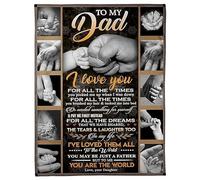MIAOMANSENSTORE Couverture Infinity personnalisée pour Couple, Couverture personnalisée pour Femme, Couverture Polaire pour Couple, Cadeau d'anniversaire, Cadeau de Mariage, Cadeau de Votre Mari