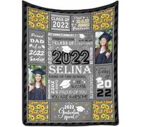 MIAOMANSENSTORE Couverture personnalisée « À ma Fille, tu ES Mon Rayon de Soleil », Couverture pour Fille de Maman, Cadeau pour l'anniversaire de sa Fille, Noël, Cadeau personnalisé