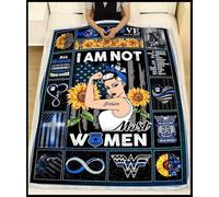 MIAOMANSENSTORE Couverture personnalisée avec nom personnalisé pour ma Femme, de la Part de Mon Mari, tu ES Tout pour Moi, épouse, Anniversaire, Noël, Mariage, Couette de lit, Couverture Polaire