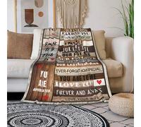 MIAOMANSENSTORE Couverture personnalisée Ma Petite-Fille - Mon Amour pour toi est éternel pour Grand-mère
