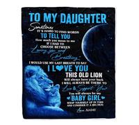 MIAOMANSENSTORE Couverture personnalisée pour ma Femme de la Part de Mon Mari, Lettre par Avion, Je t'aime, Femme, pour Son Anniversaire, Anniversaire de Mariage, Saint-Valentin, Couverture Polaire