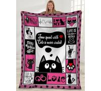 MIAOMANSENSTORE Couverture personnalisée pour ma fiancée de Fiancé Je Te Veux Loup Cadeaux d'anniversaire de fiancée pour Son Anniversaire Saint Valentin Noël Couverture Polaire personnalisée