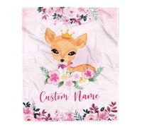 MIAOMANSENSTORE Couverture personnalisée pour ma Fille Bonus de Maman Chaque Fois Que Vous Vous sentez dépassée Tournesol Belle-Fille Anniversaire Noël Literie personnalisée Couverture Polaire