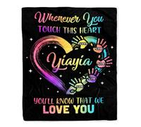 MIAOMANSENSTORE Couverture personnalisée pour ma nièce de la Part de Tante Oncle mère Bleu Sarcelle Je t'aime nièce Cadeau d'anniversaire de Noël Couette de lit personnalisée Couverture Polaire