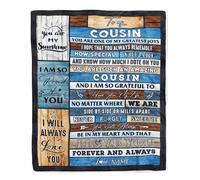 MIAOMANSENSTORE Couverture personnalisée pour ma Petite-Fille de Grand-mère Tournesol, Souviens-toi Toujours Combien Je t'aime, Couverture Polaire d'anniversaire de Noël