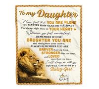 MIAOMANSENSTORE Couverture personnalisée pour Mon Fils de Maman et Papa, n'oublie jamais Que Je t'aime, Wood Son, Anniversaire, Thanksgiving, Noël, Couverture Polaire personnalisée