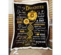 MIAOMANSENSTORE Couverture personnalisée pour Mon Mari de Wife Wood Tu ES Mon Amour Ma Vie Mari Anniversaire Mariage Saint Valentin Noël Couverture Polaire