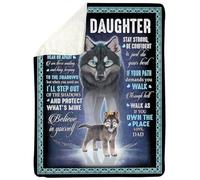 MIAOMANSENSTORE Couverture personnalisée pour Mon Mari de Wife Wood Tu ES Mon Amour Ma Vie Mari Anniversaire Mariage Saint Valentin Noël Couverture Polaire