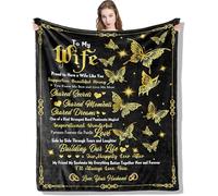 MIAOMANSENSTORE Couverture personnalisée pour Mon Mari, pour Toujours et à jamais, Cadeau pour Couple, Cadeau pour Lui, Cadeau d'anniversaire de ma Femme à Mon Mari