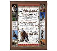 MIAOMANSENSTORE Couverture personnalisée pour Mon père de la Part de ma Fille, Merci pour Ton Amour, Soutien, Je t'aime, Papa, fête des pères, Anniversaire, Noël, Couverture Polaire personnalisée