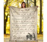 MIAOMANSENSTORE Je suis Juste là dans Ton cœur, Couverture personnalisée, Cadeau commémoratif pour Femme, mère