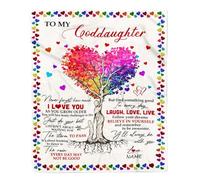 MIAOMANSENSTORE Personalized Basketball to My Granddaughter Blanket from Grandma Grandpa Stay Strong Be Confident Believe in Yourself Birthday Graduation Fleece Blanket