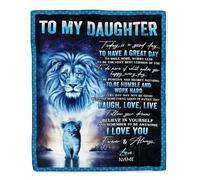MIAOMANSENSTORE Personalized Basketball to My Niece Blanket from Aunt Uncle Stay Strong Be Confident Believe in Yourself Birthday Graduation Customized Fleece Blanket