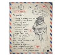 MIAOMANSENSTORE Personalized Blanket You and Me We Got This Wolf for Couples Custom, Gift for Couples, Cute Blanket