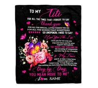 MIAOMANSENSTORE Personalized Football to My Niece Blanket from Aunt Auntie Uncle Believe in Yourself Niece Birthday Graduation Christmas Customized Fleece Blanket