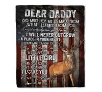 MIAOMANSENSTORE Personalized to My Bonus Daughter Blanket from Stepmother I Hugged This with Love Turtle Beach Stepdaughter Birthday Christmas Customized Bed Fleece Blanket