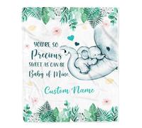 MIAOMANSENSTORE Personalized to My Bonus Mom Blanket from Daughter in Law Thank You for Loving Me Butterfly Stepmother Mothers Day Birthday Christmas Customized Fleece Blanket