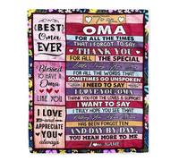 MIAOMANSENSTORE Personalized to My Granddaughter Blanket from Grandma Grandpa Wolf Moon My Love for You is Forever Granddaughter Birthday Christmas Customized Fleece Blanket