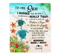 MIAOMANSENSTORE Personalized to My Husband Blankets from Wife Wolf Never Forget That I Love You Husband Birthday Wedding Anniversary Christmas Customized Fleece Blanket