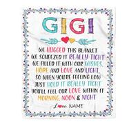 MIAOMANSENSTORE Personalized to My Sister Blanket from Brother Sister Air Mail Letter Confidently I Love You Sister Birthday Graduation Christmas Customized Fleece Blanket