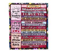 MIAOMANSENSTORE Personalized to My Wife Blanket from Husband I'll Always Be with You Air Mail Letter Birthday Christmas Wedding Anniversary Bed Quilt Fleece Blanket
