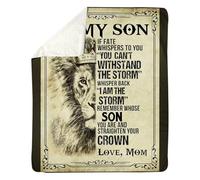 MIAOMANSENSTORE pour Mon papapaw, Cadeau de Petit-Fils ou de Petit-Enfant, Je t'aime, Ours, papapaw, Cadeau d'anniversaire, Cadeau pour la fête des pères, Noël, Couverture Polaire personnalisée