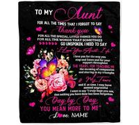 MIAOMANSENSTORE Quand Je t'ai vu pour la première Fois, tu m'as coupé Le Souffle Couverture Mari à Femme Cadeaux personnalisés pour ma Femme Couverture Je t'aime Cadeaux d'anniversaire
