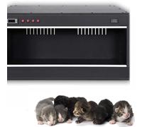 Miaomi - Incubateur multifonction pour chiot et chat (80 x 50 x 50 cm, noir)