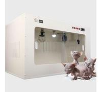 Miaomi - Incubateur pour chiens, chats, chiots, incubateur pour chiots et chats, chiens d'élevage (60 x 50 x 50 cm/blanc)