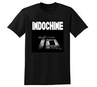 miaon Short T-Shirt Indochine Central Tour 2021 Black XL