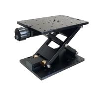 MIAOSHE Élévateur manuel précis, élévateur, élévateur coulissant optique, table linéaire à course de 120 mm Module(413)