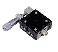 MIAOSHE LX60-L Platine linéaire manuelle 60 x 60 mm Plateforme de coupe de précision avec réglage des roulements et rail transversal de table coulissante Module