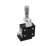 MIAOSHE Mini-platine linéaire manuelle LV40-C2, course de 6,5 mm à 12,5 mm, table coulissante for un mouvement de précision Module
