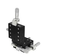 MIAOSHE Plateforme de guidage transversal à mouvement manuel Charge 58,8NXYZ Axe LDV90-LM-C2 Plateforme linéaire à levage vertical 90 mm x 90 mm Module