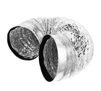 MIAOSHE Raccords de conduit télescopiques double couche for hotte aspirante, tuyau d'évacuation, sèche-cheveux en aluminium, accessoire de cuisine Conduit d'air(200x18x18cm)