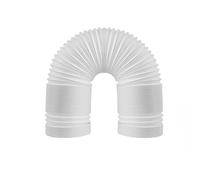 MIAOSHE Tuyau d'extension télescopique flexible for conduit d'évacuation de climatiseur mobile Conduit d'air(130mmx1.5meter)
