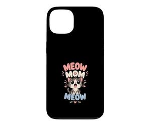 Miaou Maman Mignon Chaton pour Amoureux Chats Coque pour iPhone 13