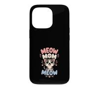 Miaou Maman Mignon Chaton pour Amoureux Chats Coque pour iPhone 13 Pro