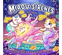 Miaou-sirènes : coloriages magiques et cosy – Livre-jeu broché – Panini