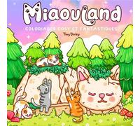 Miaouland : coloriages cosy et fantastiques - Tiny Daisy - Panini Comics - broché - Livre-jeu