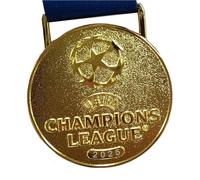 MIAOWR 2024-2025 Médailles des Champions Europe De Football Souvenirs De Supporters Objets De Collection De League Cadeaux pour Les