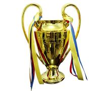 MIAOWR Trophée d'or De Football d'europe Souvenir des Champions De Football Décoration De Bureau Cadeaux pour Les Fans,16cm/6.3in
