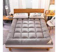 MIAOXIAO Matelas Futon Japonais, Matelas De Sol Pliable Extra Épais Matelas Tatami De Camping Portable Et Matelas De Sol pour Canapé,A,90x190cm/35x75inch