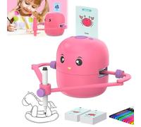 Miaoyak Robot de dessin éducatif interactif, avec 100 cartes et 2 stylos, robot de dessin intelligent interactif vocal pour l'éducation des enfants